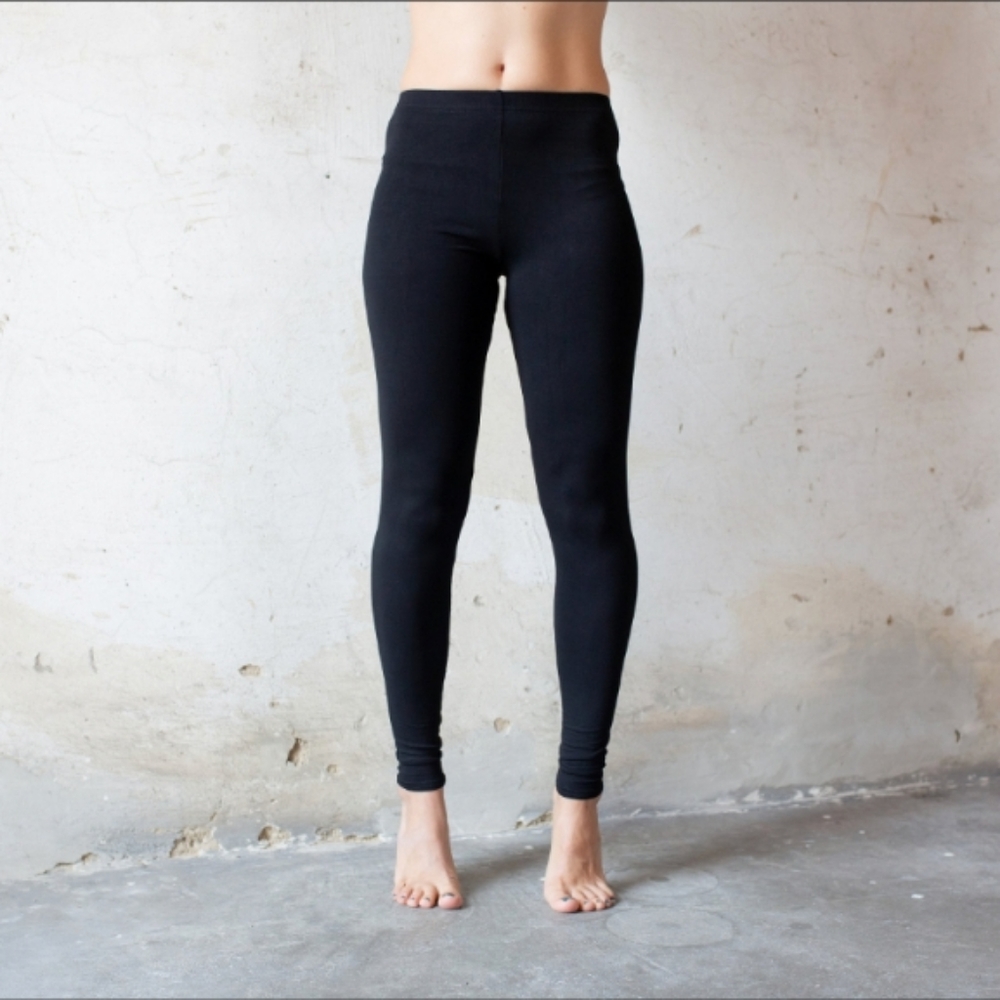Deep Black Leggings